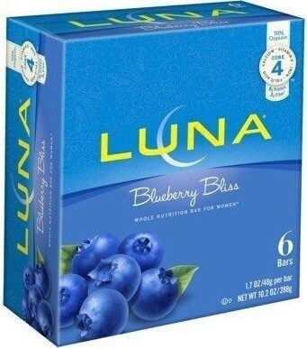 Blueberry Bliss Whole Nutrition Bars, Blueberry Bliss