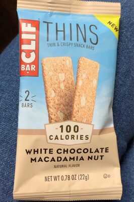 White Chocolate Macadamia Nut Thins & Crispy Snack Bars, White Chocolate Macadamia Nut