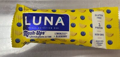 Lemonzest + Blueberry Whole Nutrition Bar, Lemonzest; Blueberry