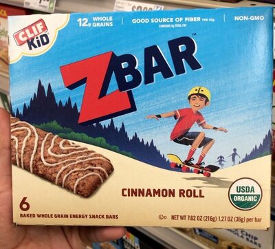 Base Energy Bar, Cinnamon Roll