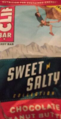 Chocolate Peanut Butter With Sea Salt N Sweet Salty Collection Energy Bar, Chocolate Peanut Butter With Sea Salt