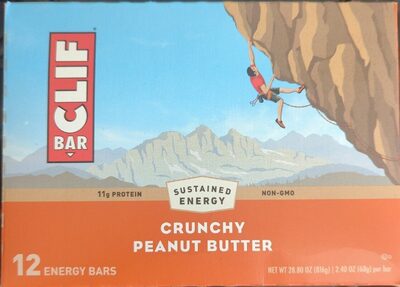 Crunchy Peanut Butter Energy Bars, Crunchy Peanut Butter