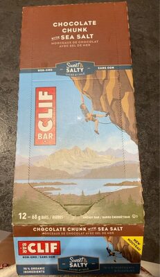 Chocolate Chunk With Sea Salt Sweet & Salty Energy Bars, Chocolate Chunk With Sea Salt