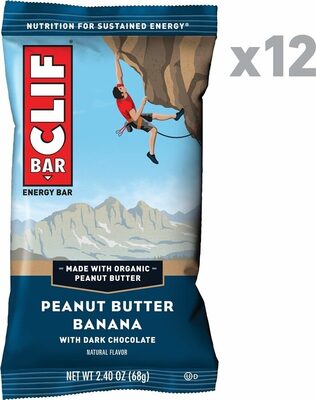 Peanut Butter Banana With Dark Chocolate Energy Bars, Peanut Butter Banana With Dark Chocolate