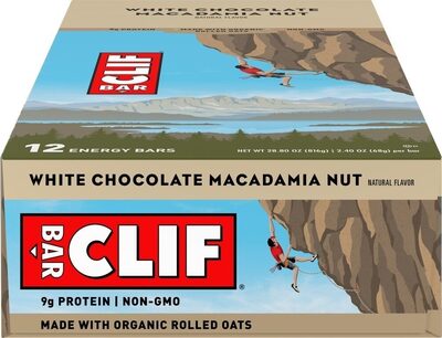 White Chocolate Macadamia Nut Energy Bars, White Chocolate Macadamia Nut