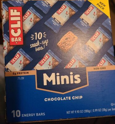 Chocolate Chip Snack-Size Energy Bars, Chocolate Chip