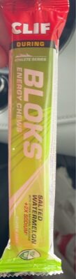 Salted Watermelon Energy Chews, Salted Watermelon