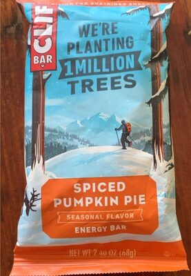 Spiced Pumpkin Pie Energy Bar, Spiced Pumpkin Pie