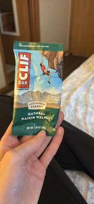 Oatmeal Raisin Walnut Energy Bar, Oatmeal Raisin Walnut