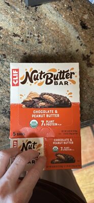 Chocolate & Peanut Butter Nut Butter Bars, Chocolate & Peanut Butter