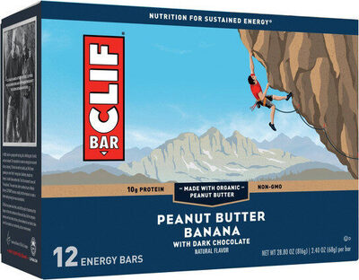 Peanut Butter Banana With Dark Chocolate Energy Bars, Peanut Butter Banana With Dark Chocolate