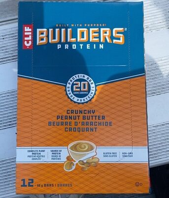 Crunchy Peanut Butter Protein Bars, Crunchy Peanut Butter