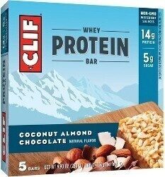 Coconut Almond Chocolate Whey Protein Bars, Coconut Almond Chocolate
