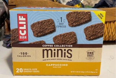 Cappuccino Minis Energy Bars, Cappuccino
