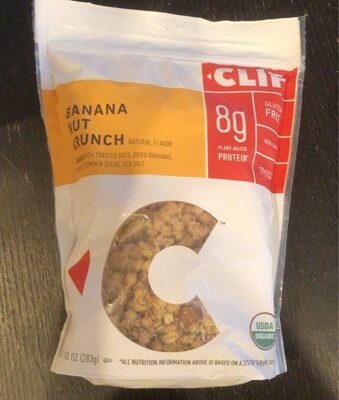 Banana Nut Crunch Granola With Toasted Oats, Dried Bananas, Almonds, Pumpkin Seeds, Sea Salt, Banana Nut Crunch