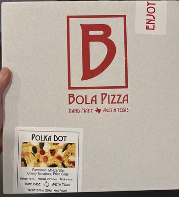 Polka Dot Parmesan, Mozzarella Cherry Tomatoes, Fried Sage, Polka Dot
