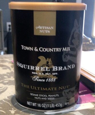 Town & Country Mix Sesame Sticks, Peanuts, Nuts And Seeds, Town & Country Mix