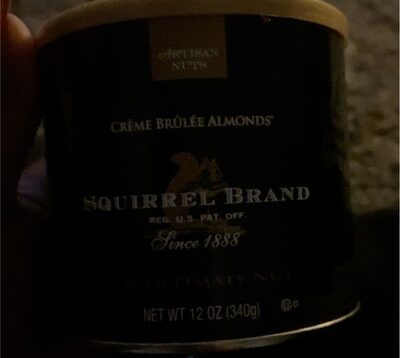 Creme Brulee Almonds, Creme Brulee