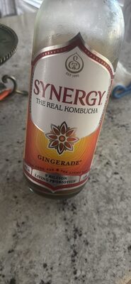 Gingerade Raw Kombucha, Ginger