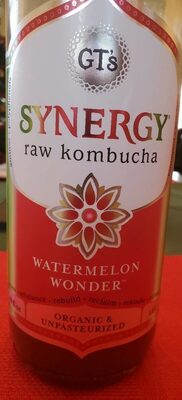 Watermelon Wonder Organic Kombucha, Watermelon