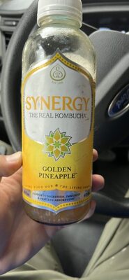 Golden Pineapple Organic Kombucha, Pineapple