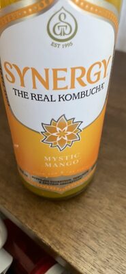 Mystic Mango Raw Kombucha, Mango
