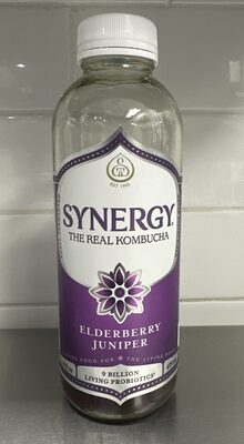 Elderberry Juniper Raw Kombucha, Elderberry; Juniper