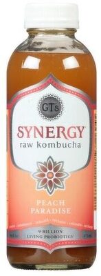 Peach Paradise Organic Kombucha, Peach