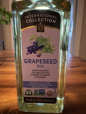 International Collection Grapeseed Oil, 8.45 Fl Oz