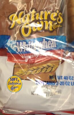 Whitewheat Enriched Bread, Whitewheat