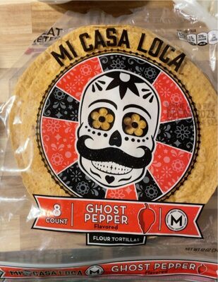 Ghost Pepper Flavored Flour Tortillas, Ghost Pepper
