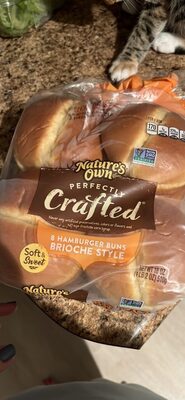 Brioche Style Hamburger Buns
