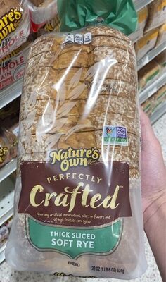 Thick Sliced Soft Rye Bread
