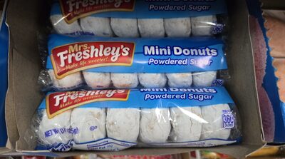 Powdered Sugar Mini Donuts, Powdered Sugar