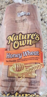 Honey Wheat Enriched Bread, Honey