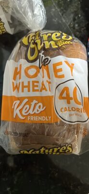 Honey Wheat Enriched Bread, Honey Wheat
