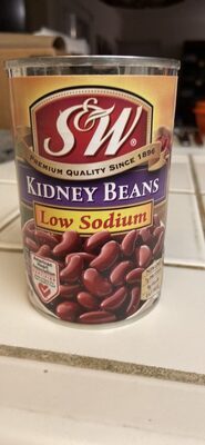Low Sodium Kidney Beans