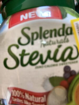 Stevia Zero Calorie Sweetener, Stevia
