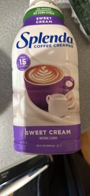Sweet Cream Flavor Coffee Creamer, Sweet Cream