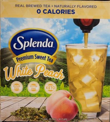 White Peach Premium Sweet Tea, White Peach