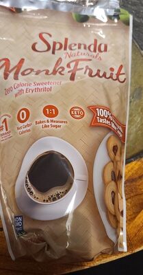 Monk Fruit Granulated Zero Calorie Sweetener, Monk Fruit
