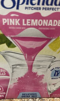Pink Lemonade Zero Sugar Drink Mix, Pink Lemonade