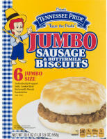 Sausage & Buttermilk Biscuits Fully Cooked Sandwiches, Buttermilk
