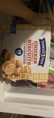 ODOMS TENNESSEE PRIDE Chicken And Buttermilk Biscuit Snack Size, 29.34 OZ
