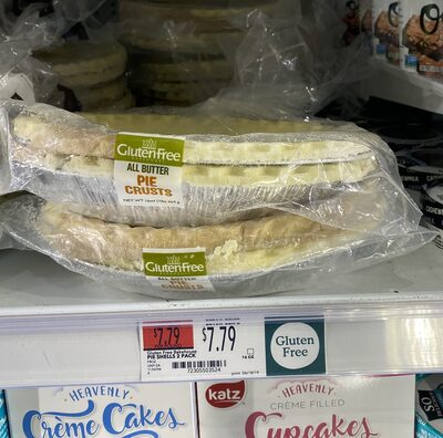 Whole Foods Market, Gluten Free Bakehouse, Pie Crusts, All Butter, All Butter