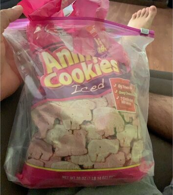 Iced Animal Cookies