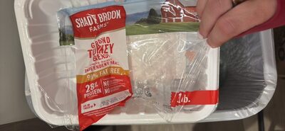 99% Fat Free Ground Turkey Breast Tray, Fresh, 1 lb.