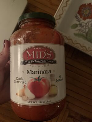 Marinara True Sicilian Pasta Sauce, Marinara