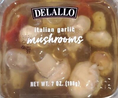 Italian Garlic Mushrooms, Garlic