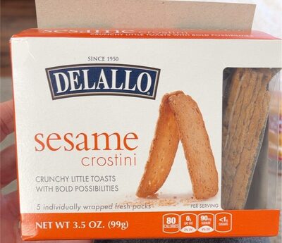 Sesame Crostini Crunchy Little Toasts With Bold Possibilities, Sesame Crostini